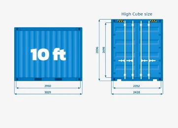 10ft Container For Sale