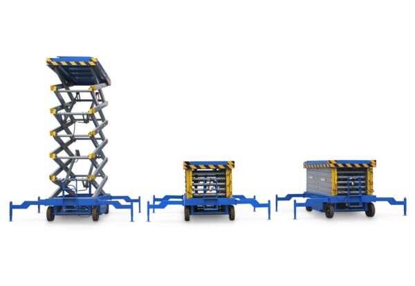 SBE600 Semi-Electric Scissor Lift for Sale | WLL 500 kg | 6,000 mm Lifting Height