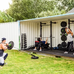 Used Container Converted into a GymBox | Discover Fitness Solution