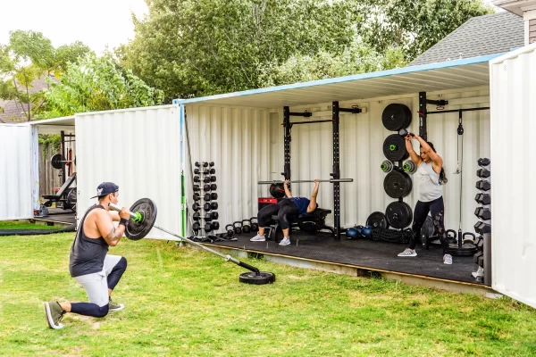 Used Container Converted into a GymBox | Discover Fitness Solution