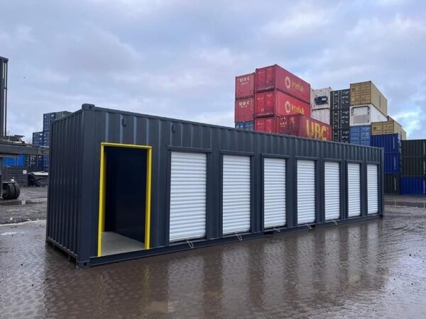 40ft High Cube Container converted into a Multi Store | 40ft